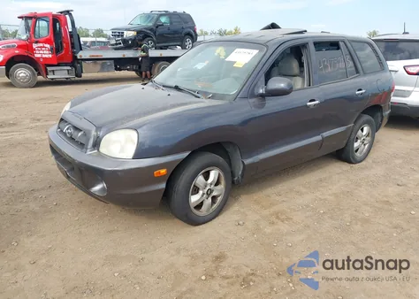 2005 Hyundai Santa Fe Gls/Lx из США, поврежденный, VIN KM8SC73E15U867824